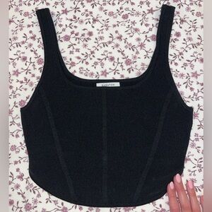 Aritzia Sculpt Knit Bustier Tank - Size M. Brand new!